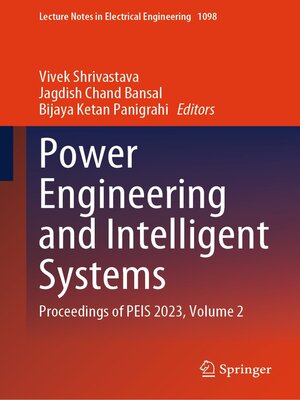 cover image of Power Engineering and Intelligent Systems